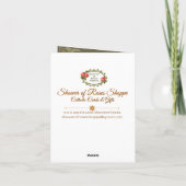 Mooi Heilig Hart van Jezus Wenskaart Kaart (Achterkant)