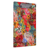 Mooi helder kleurrijk Abstract bloemenpatroon Klembord (Rechts)