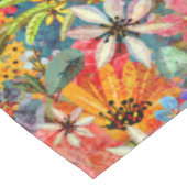 Mooi helder kleurrijk Abstract bloemenpatroon Tafelkleed (Gekanteld)