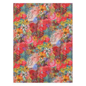 Mooi helder kleurrijk Abstract bloemenpatroon Tafelkleed (Voorkant)