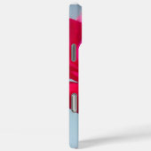 Mooi hemels Roos rood tegen blauw Case-Mate iPhone Case (Achterkant / Rechts)