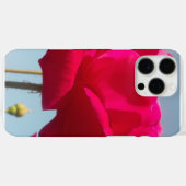 Mooi hemels Roos rood tegen blauw Case-Mate iPhone Case (Achterkant (horizontaal))