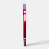 Mooi hemels Roos rood tegen blauw Case-Mate iPhone Case (Achterkant / Links)