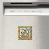 Mooi Herfst land Teddy Bears Magnet (Insitu (Vaatwasser))
