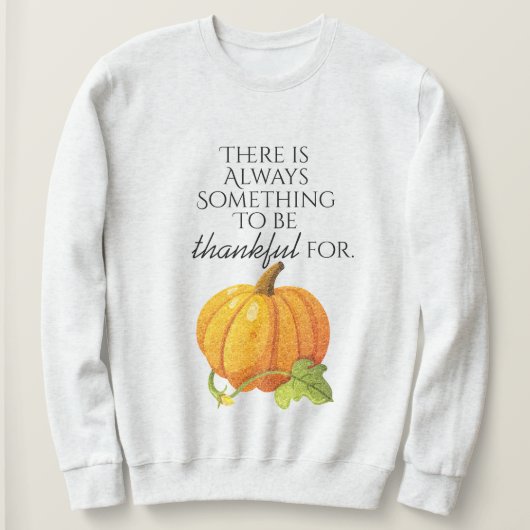 Mooi herfst pomkin Sweatshirt (Design voorkant)