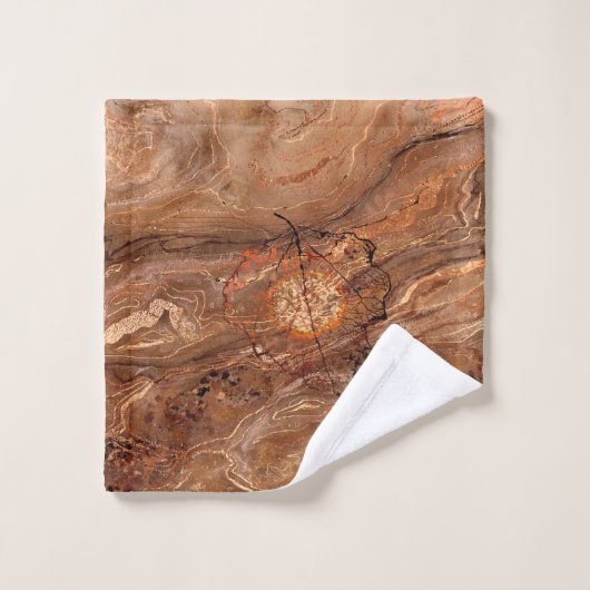 Mooi Herfst thema Bad Handdoek (Wasdoekje)