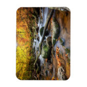 Mooi herfstbos magneet (Verticaal)