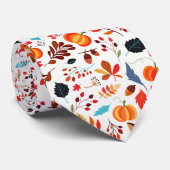 Mooi herfstpatroon 1 stropdas (Opgerold)