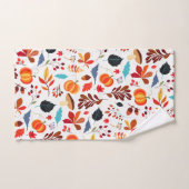 Mooi herfstpatroon bad handdoek (Handdoek)