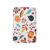 Mooi herfstpatroon - badmat (Voorkant Verticaal)