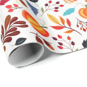 Mooi herfstpatroon inpakpapier (Rol Hoek)