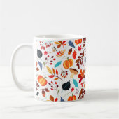 Mooi herfstpatroon - koffiemok (Links)