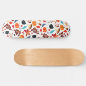 Mooi herfstpatroon - persoonlijk skateboard (Horizontaal)