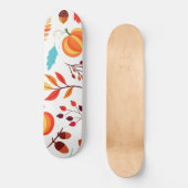Mooi herfstpatroon persoonlijk skateboard (Voorkant)