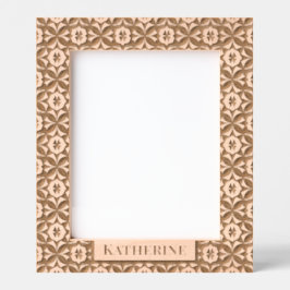 Mooi herhalingspatroon gegraveerde lijstjes