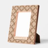 Mooi herhalingspatroon gegraveerde lijstjes (Links)