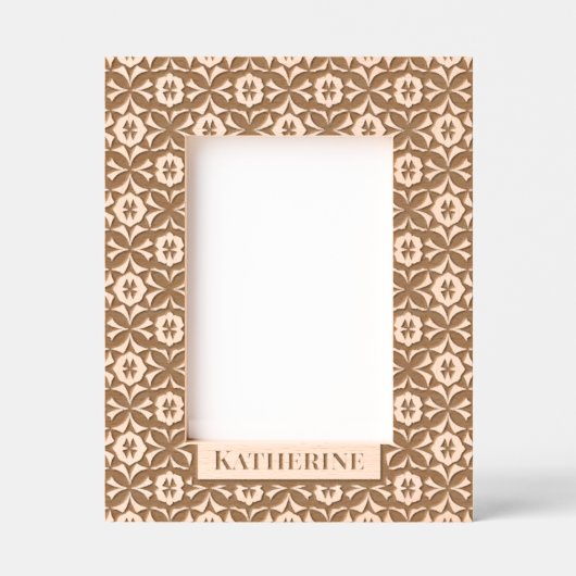 Mooi herhalingspatroon gegraveerde lijstjes (Voorkant)