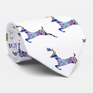 Mooi hert mandala kunst Stropdas