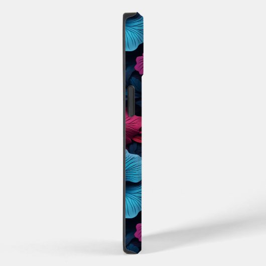 Mooi Hibiscus bloempatroon Case-Mate iPhone Case (Achterkant / Rechts)