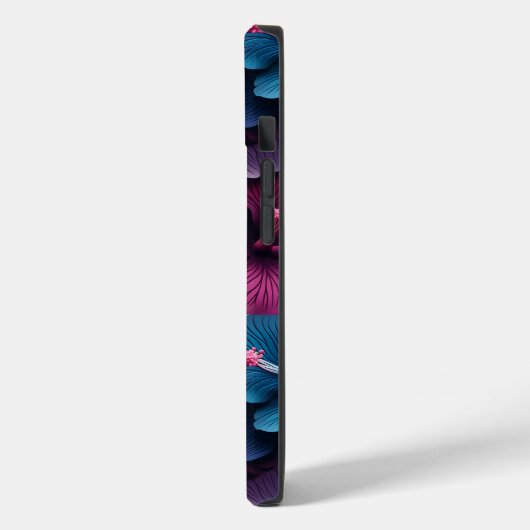 Mooi Hibiscus bloempatroon Case-Mate iPhone Case (Achterkant / Links)