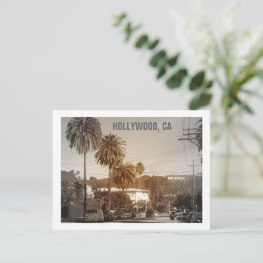 Mooi Hollywood Briefkaart! Briefkaart (Staand voorkant)