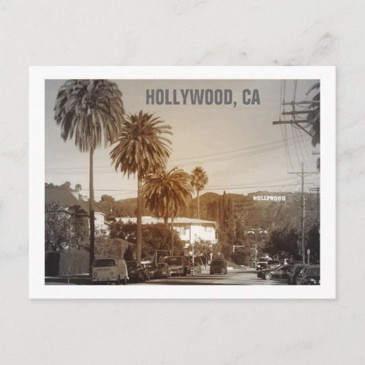 Mooi Hollywood Briefkaart! Briefkaart (Voorkant)