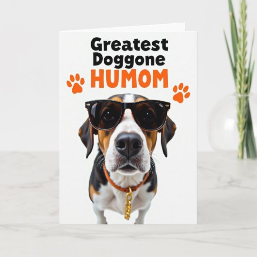 Mooi Hond Moeder Grootste Kaart (Voorkant)