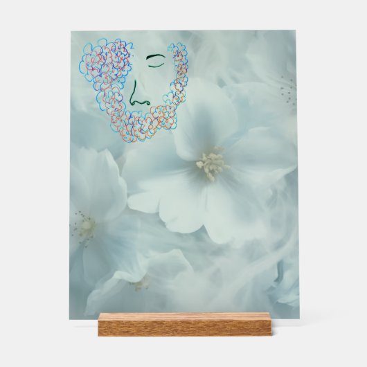 MOOI HOUTEN ACRYL BORD (Voorkant)
