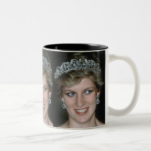 Mooi! HRH Princess of Wales Tweekleurige Koffiemok