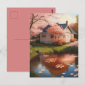 Mooi huis briefkaart (Voorkant / Achterkant)