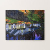 Mooi huis Jigzaag Puzzle Legpuzzel (Horizontaal)