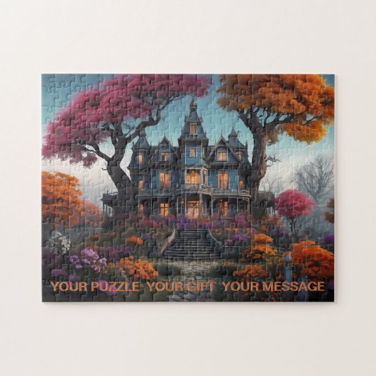 Mooi huis & tuin legpuzzel (Horizontaal)