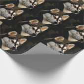 Mooi Husky Sierkussen Cadeaupapier (Hoek)