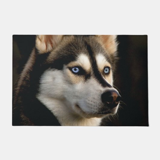Mooi Husky Sierkussen Deurmat (Voorkant)