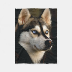 Mooi Husky Sierkussen Fleece Deken
