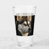 Mooi Husky Sierkussen Glas (Achterkant)