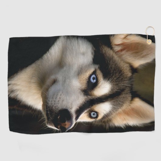 Mooi Husky Sierkussen Golfhanddoek (Horizontaal)