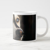 Mooi Husky Sierkussen Grote Koffiekop (Rechts)