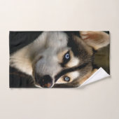 Mooi Husky Sierkussen Handdoek (Handdoek)