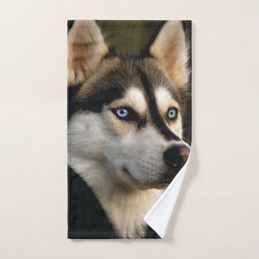 Mooi Husky Sierkussen Handdoek (Handdoek)