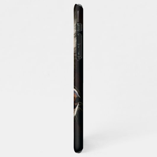 Mooi Husky Sierkussen iPhone Hoesje (Linkerkant)