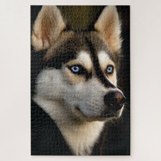 Mooi Husky Sierkussen Legpuzzel (Verticaal)