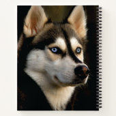Mooi Husky Sierkussen Notitieboek (Achterkant)