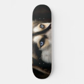 Mooi Husky Sierkussen Persoonlijk Skateboard (Voorkant)