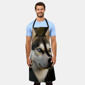Mooi Husky Sierkussen Schort (Gedragen)