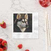 Mooi Husky Sierkussen Servet (Insitu)