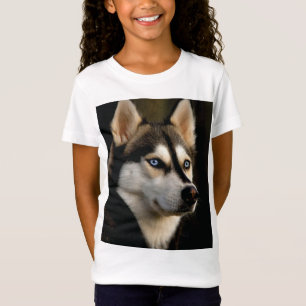 Mooi Husky Sierkussen T-shirt