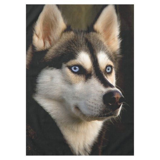 Mooi Husky Sierkussen Tafelkleed (Voorkant)