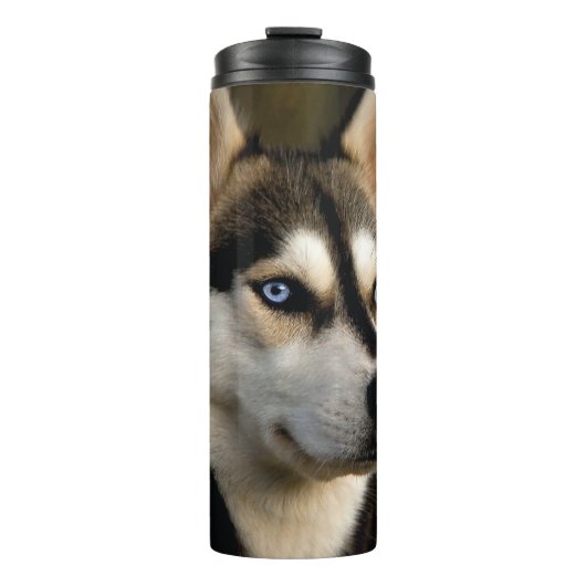 Mooi Husky Sierkussen Thermosbeker (Voorkant)