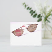 Mooi 'I Love You' design Briefkaart (Staand voorkant)